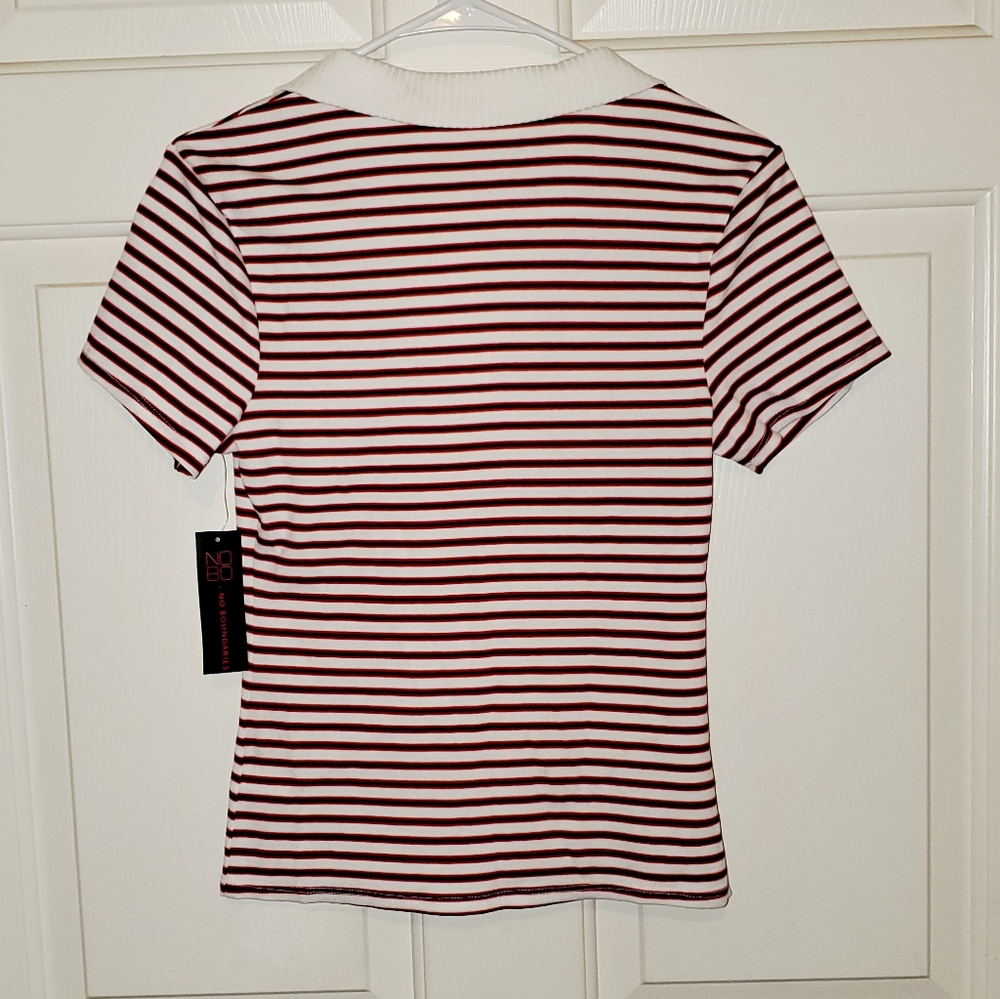 Collard Ribbed Shirt - Picture 2 of 4